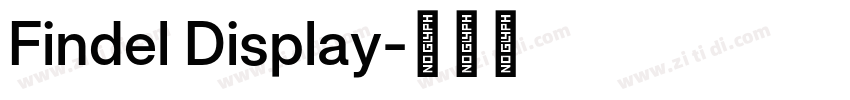 Findel Display字体转换 Findel Display字体转换
